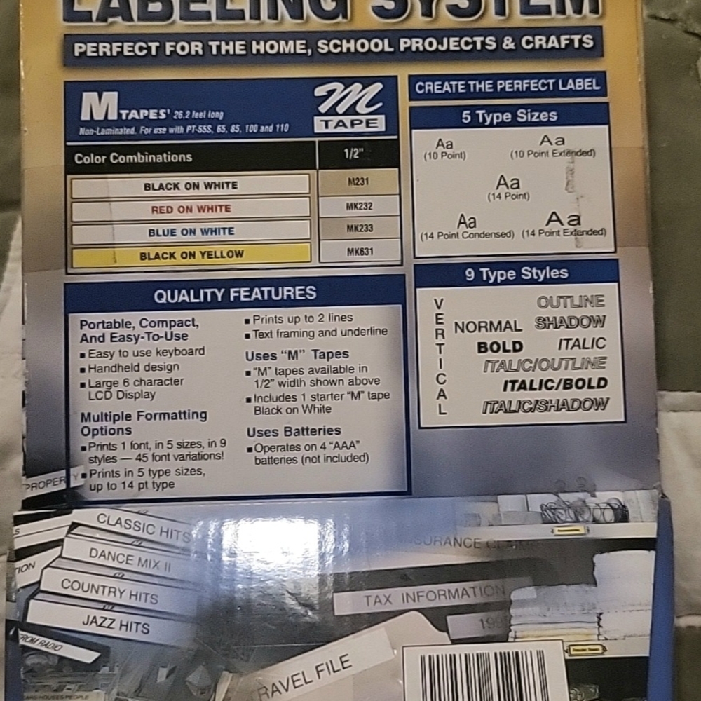 Brother P-Touch Labeling System - Silver - Picture 4 of 5